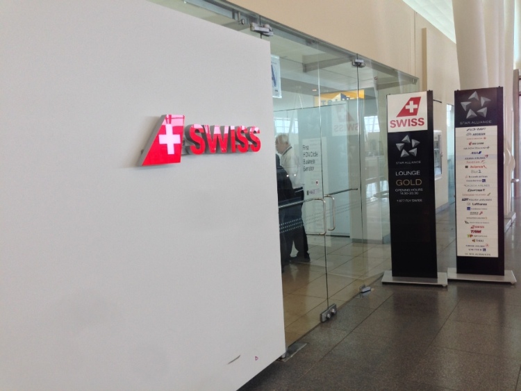 Swiss Lounge Entrance