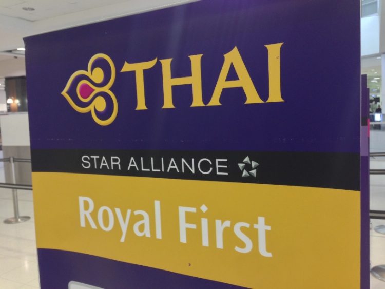 Thai Royal First Checkin